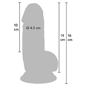Hidden Desire Dildo Realist 14cm Thumb 7