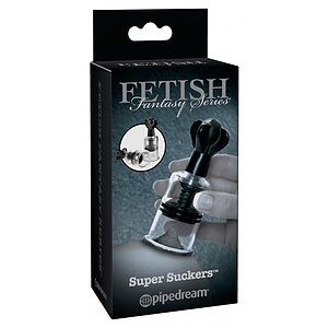 Ventuză Cu Vacuum Pentru Sfârcuri Pipedream Negru Thumb 2