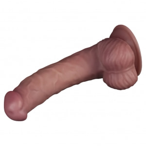 Vibrator Dublă Densitate LoveToy Power 23cm, 10 Moduri Thumb 4