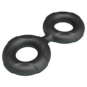 Inel Dublu Crazy Bull Radwan Model 19 Negru Thumb 6