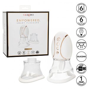 Pompă Vagin Smart Pleasure Queen Alb Thumb 9