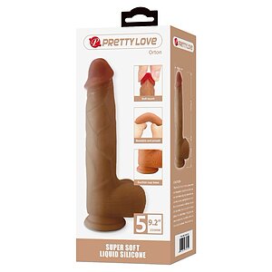 Pretty Love Orton - Dildo Din silicon, Ventuză Thumb 6