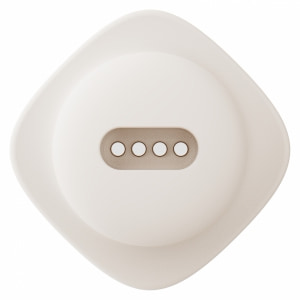 ZALO DEYA Vibrator Purtabil cu Telecomandă și Suctiune Ivory Alb Thumb 5