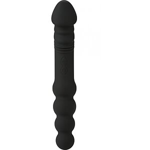 Hidden Desire Dublu Vibrator Anal 8+5 Moduri Negru Thumb 3