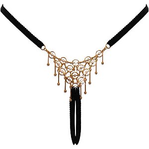 Chilot Cottelli Collection Atracția Decupată Negru S-L Thumb 8