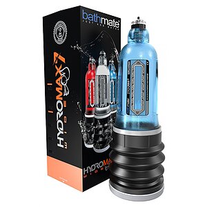Pompă Penis HydroMax 7 Wide Boy Albastru Thumb 1