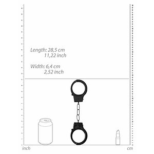Ouch Beginners Handcuffs Negru Thumb 4