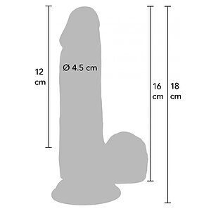 Dildo Realist Hidden Desire 16cm Thumb 4