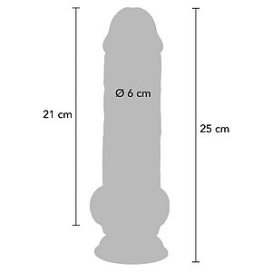ToyJoy Deluxe Dual Densitate 25cm Thumb 1