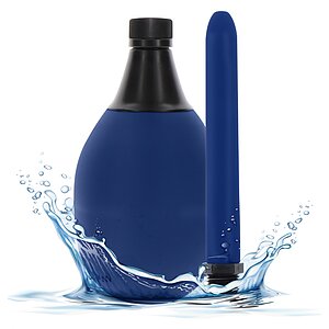 Balon Rezervor Anal ToyJoy — Aplicare Precisă, Albastru Thumb 2