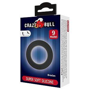 Crazy Bull Brodan Inel Din Silicon Negru Flexibil Thumb 6