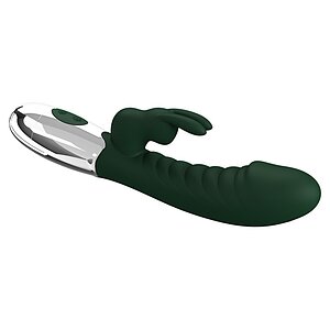 Pretty Love Naughty Bunny Green - 30 Moduri Stimulator Dublu Thumb 8