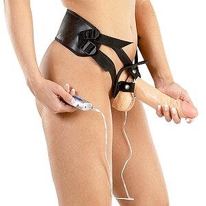 Strap-On Cu Vibrații Gigolina Thumb 1