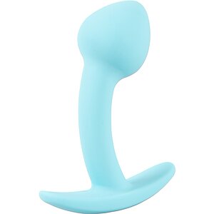 Cuties Plug Albastru — Mini Plug silicon 7.1 cm Discret Thumb 1