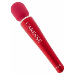 Caresse Pro Wand 8000rpm - 5 Moduri, IPX7, 120 Min Roșu Thumb 3