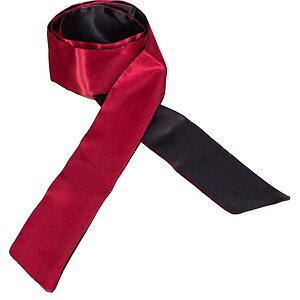 Eșarfă Bondage Satin Reversibilă 150x6 cm Roșu Thumb 5