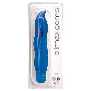 Vibrator Climax Gems Topaz Swell Albastru Thumb 1