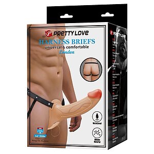 Pretty Love Landon Strap-on cu Dildo Thumb 16