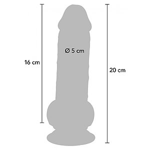 ToyJoy Deluxe Dual Density 20cm Thumb 1