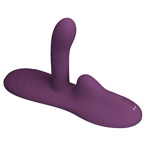 Pretty Love Luka - pad vibrator din silicon ergonomic Mov Thumb 3