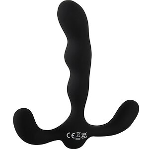 ANOS 3 Motoare – Plug Prostată Vibrator Anal Reîncărcabil Negru Thumb 4