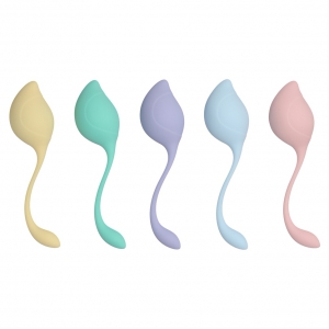 Loveline Pelvic Stem – Kit Kegel 5 Greutăți Discret Multicolor Thumb 1
