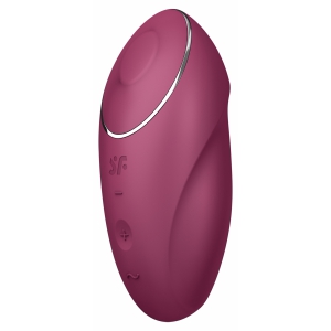 Satisfyer Tap Climax 1 Roșu 11 Vibrații + 11 Tapping Thumb 2