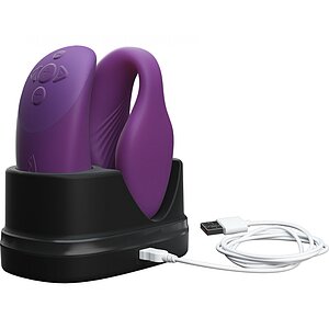 We-Vibe Chorus C-articulat — 2 Motoare, Reîncărcabil Mov Thumb 5