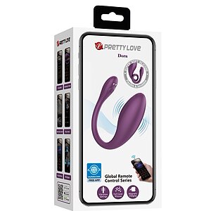 Pretty Love Dora Vibrator Cuplu 12 Moduri Mov Thumb 49