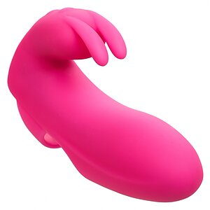 Vibrator din Silicon Pentru Plăcere cu Degetul Roz Thumb 8