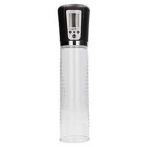 Premium Rechargeable Automatic LCD Pump - Transparent Thumb 1