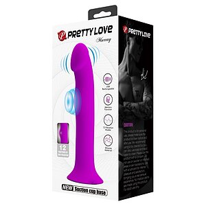 Pretty Love Murray – Dildo Vibrant Mov, 12 Moduri, USB Thumb 9