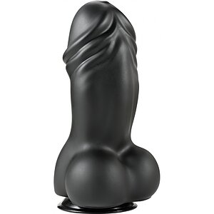 Hidden Desire Fat Boys Dildo PVC 22cm Negru Thumb 7