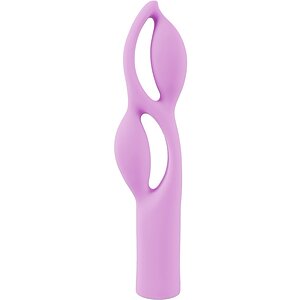 Fabulous Purple – Vibrator 2 Motoare, 12 Moduri, USB Mov Thumb 1