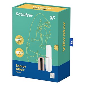 Mini Vibrator Satisfyer Secret Love Alb Thumb 2