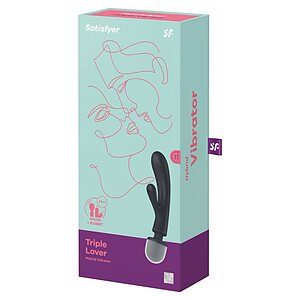 Vibrator Satisfyer Triple Lover Gri Thumb 6