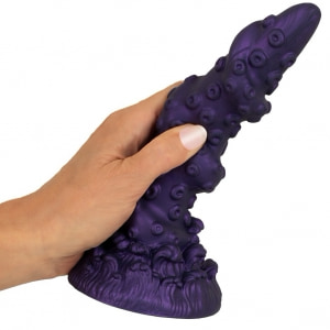 Octopus Prime — Dildo Din silicon Lichid, Ventuză 20.2 cm Mov Thumb 10