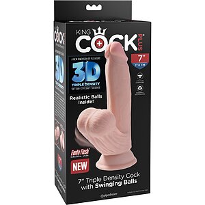 Dildo 3D Cu Testicule 21cm Thumb 4