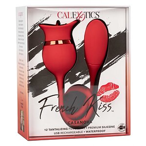 Stimulator Clitoris French Kiss Casanova Roșu Thumb 3
