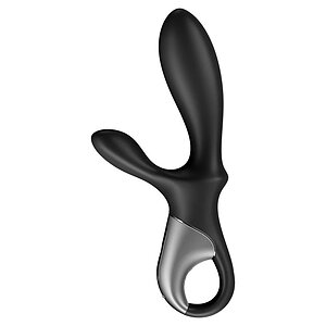 Vibrator Rabbit Heat Climax Plus Negru Thumb 2