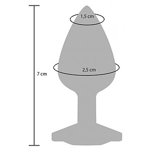 Dop Anal Diamond Jewel Small Roz Thumb 1