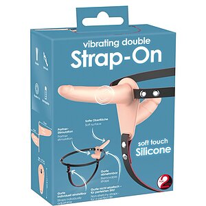 Vibrating Double Strap-On Thumb 3