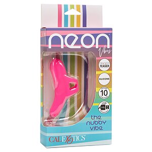 Nubby Vibe Roz – Stimulator Deget 10 Moduri, Reîncărcabil Thumb 10