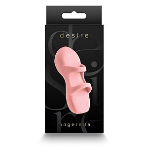 Fingerella Desire Pink — Vibrator De Deget Reîncărcabil, 7 Vibrații Roz Thumb 1