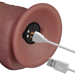 LoveToy Dual 21,5 cm – Densitate Dublă, 10 Vibraţii Thumb 4