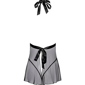 Babydoll Kissable Medeea Negru S-M Thumb 3