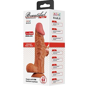 Debra curbat 24cm, Ventuză Puternică, Textură Realistă Thumb 4