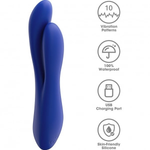 Lovetoy Pulse – Vibrator Reîncărcabil, 3 Intensități, 7 Moduri Albastru Thumb 22