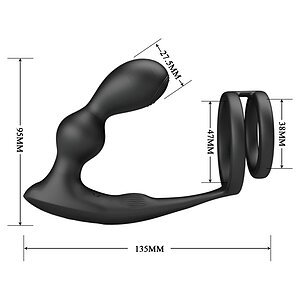 Pretty Love Marshall Inel Vibrant 12 Moduri Reîncărcabil Negru Thumb 5