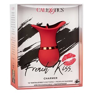 Stimulator Clitoridian French Kiss Charmer Roșu Thumb 2